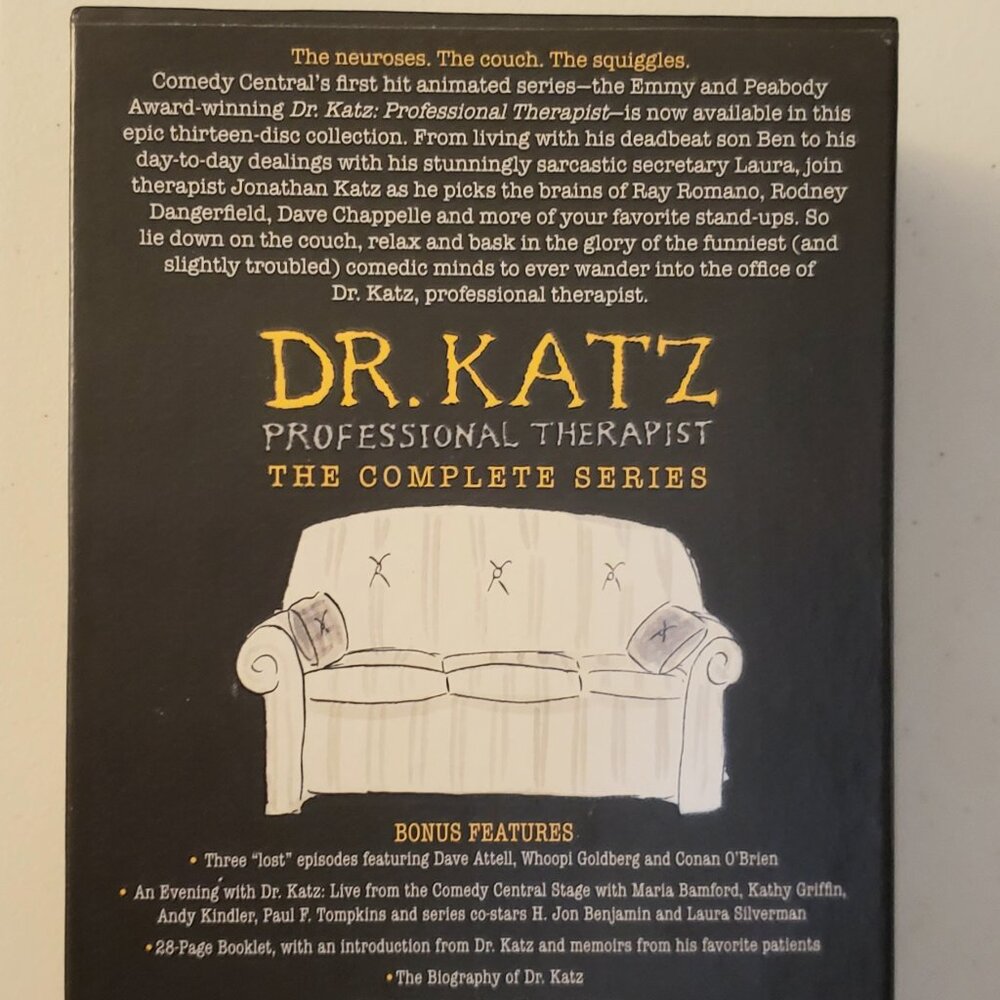 Dr Katz Professional Therapist Complete Series DVD Boxset Standup Comedy Central - Picture 3 of 16
